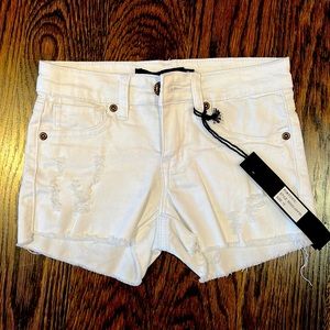 White denim skirt. Brand new w tags